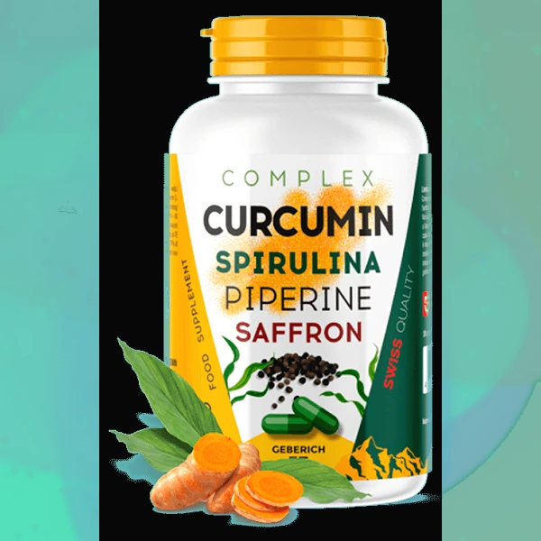 Curcumin Spirulina Piperine